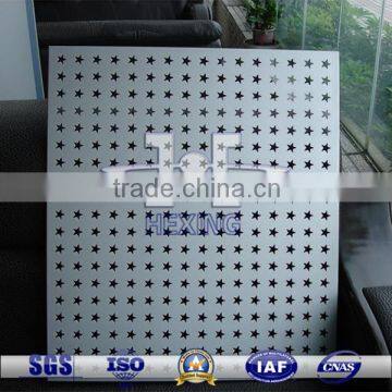 Star Hole Perforated Metal Architectural Mesh