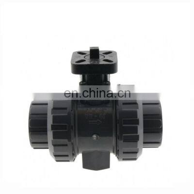 DN40 11/2 inch 150 Class 2 Way ANSI  UPVC  Ball Valve