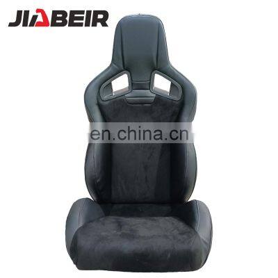 JIABEIR 1039R Fiberglass Comfortable Racing Adjustable Luxury Leather Fabric Car Vehicle Seats