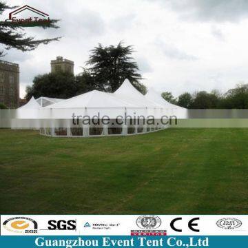 Multifunctional high large glass balcony tent for Christmas party