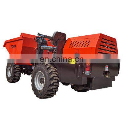 FCD40 4ton  ce mini site dumper mine dumpers constructed machinery