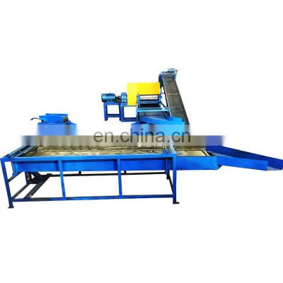 Semi automatic tire recycling line machinery to crumb rubber powder