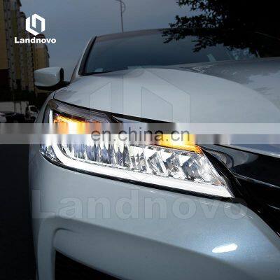 Landnovo Manufacturer Car Body Part Led Light for Honda Accord 9th Generation 16-18 Front Light Headlight Headlamp LED