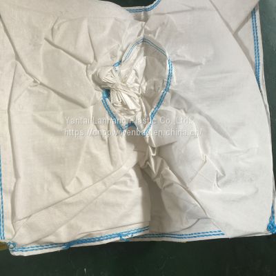 yellow jumbo bag top fill skirt flat bottom aluminum foil pp jumbo bag