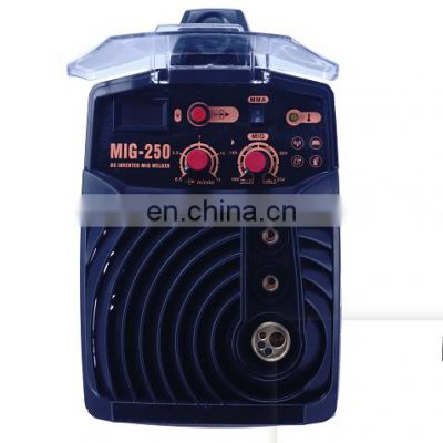 solar collectors MIG 250 dc inverter welder welding machine flux cored welding wire