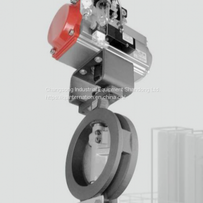 Pneumatic Wafer Butterfly valve