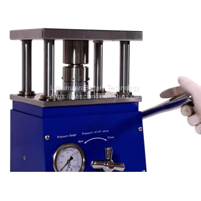 CR2032 2025 2016 Button Battery Manual Sealer Hydraulic Coin Cell Crimping Machine photo-2