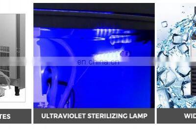 Commercial Ice Maker 335W Stainless Steel Ice Cube Maker Machine 132 lb Ice Making Machine photo-4