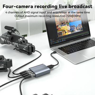 4 Channel AHD Input USB3.0 Video Capture Card 720p 30fps Live Streaming Video Record photo-4