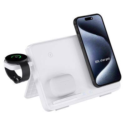 Neue Produkte 30w 3-in-1 Kabelloser Ladeger?t Magnetischer Kabelloser Ladeger?t für Samsung Galaxy s24 Ultra