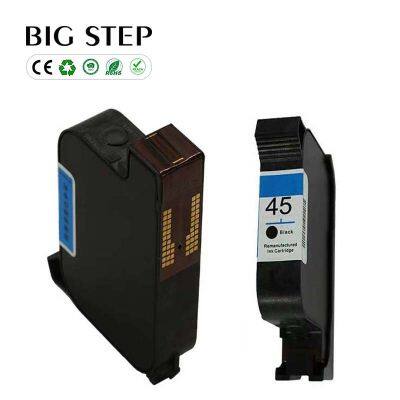 Solvent HP Ink Cartridge 51645A HP45 HP 45 45A Fast Dry Plotter Compatible with Thermal Inkjet Printer