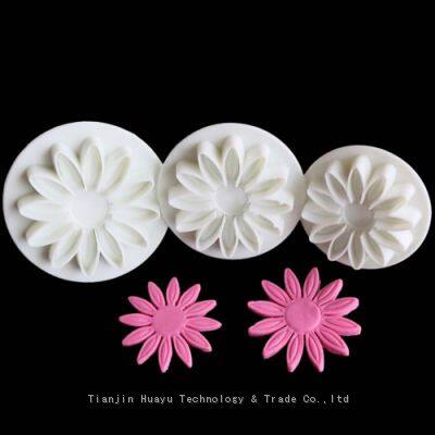 Flower Leaf Fondant Cake Decorating Molds Cake Decorating Cutters Embossed Cookie Cutter photo-5