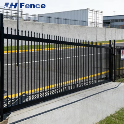 Прямая продажа от завода. Очень популярный оцинкованный стальной забор. Высококачественный антикоррозионный забор для безопасности на открытом воздухе для домашних участков и дорог.