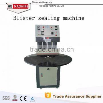 Clamshell And Paper Sealing Blister Card Packing Mmachine