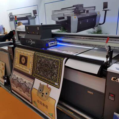 Caiyi 1.8m Floor Mat UV Printer With Conveyor Belt