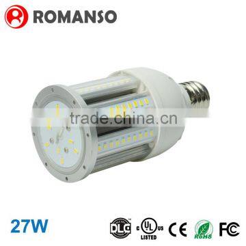 led corn light bulb e26 e39, smd 27w led corn light for wall light garden light