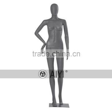 Popular gray color new products realistic female mannequin