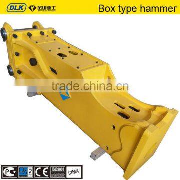 Box-silent hydrauli breaker for 25 tons excavator