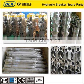 hydraulic breaker spare parts, hydraulic breaker chisel, through bolts and bush