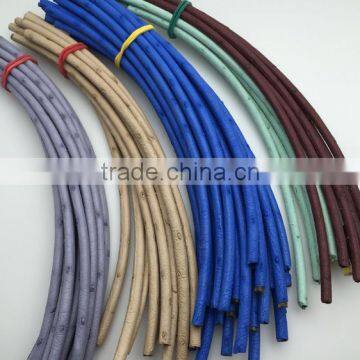 2016 Fashion Handmade Real Ostrich Leather Most Popular 5MM Customized Size Genuine Leather Cord For Men's Bracelet photo-4