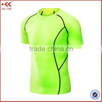 Polyester Spandex Fabric Flat Seaming UV Protection Anti-bacterial Compression Wear photo-4