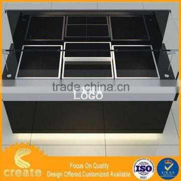 Good Quality Cute Fashionable Red Wine Display Stand Hot Sale Acrylic Watch Display Cabinet photo-6