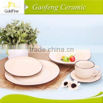 2015 hot sale round plate