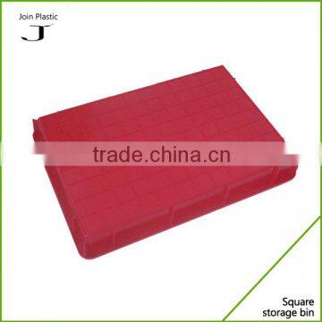 Square flat dish PE plastic box tofu square plastic crate