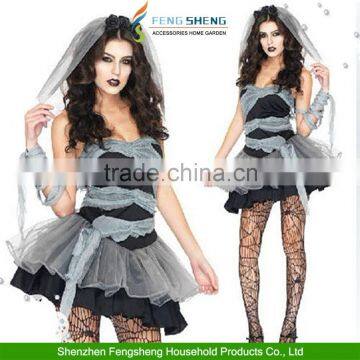 Vampire Ghost Dead Bride Zombie Witch Princess Fancy Dress Halloween Costume