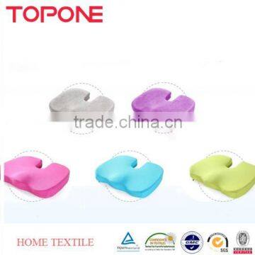 Soft feeling best quality polyester memory gel seat cushion