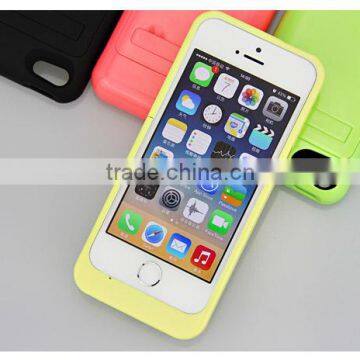 Hot sell external back battery case for IPhone 5/5C/5S 2200mAh