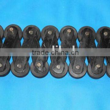 Escalator Step Chain, Chain pitch 133.33,step roller 75*23.5mm