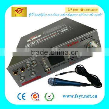 Small Subwoofer Amplifier YT-K36 With USB/TF/Karaoke