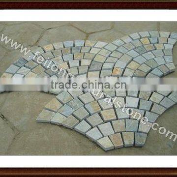 interlocking outdoor slate tile