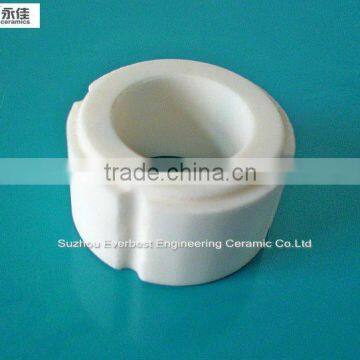 Alumina precision slot ceramic rings