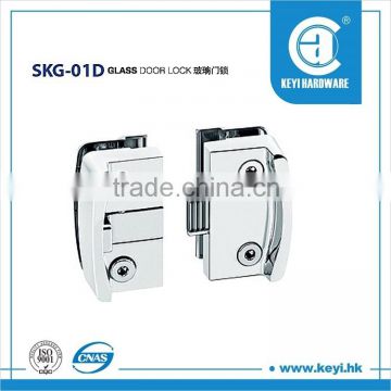 High quality SKG-01D double side glass door lock for South American Market