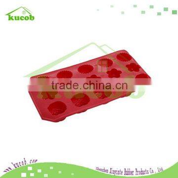 cute silicone ice cube mould