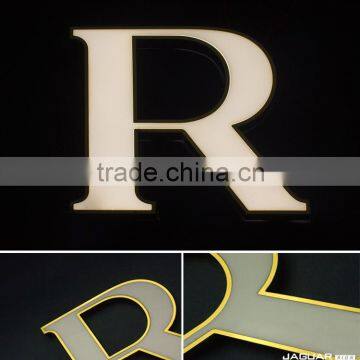 Made to order large outdoor custom advertising illuminated channel letter led signs
