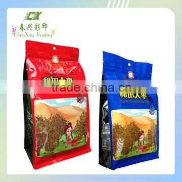 printed laminated red dates packaging bag