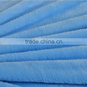 2016 Fashion Solid Color Plain Dyed Flannel Fleece Blanket photo-2