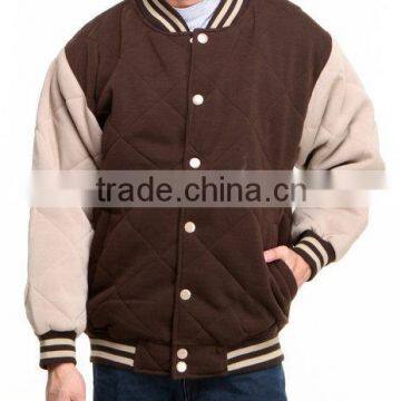 Comfortable cotton fleece varsity jacket,custom Comfortable cotton fleece varsity jacket,customized Comfortable cotton material