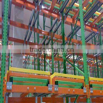 supply guangzhou factory push back pallet racking
