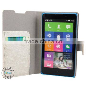 ULTRA SLIM FLIP COVER CASE FOR NOKIA XL,WITH CHARMING PATTERN