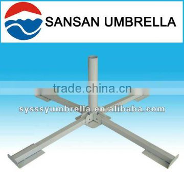 Four legs iron umbrella base for 22mm or 32mm