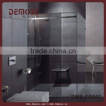 custom-made glass shower screen for bathtub for wholesales