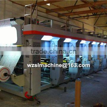 computer controlled gravure printing machine/shopping bag printing machine