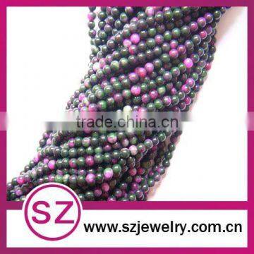 E26 semi-gemstone real jade beads