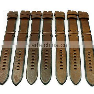 Hot Sales Italian Vintage Leather 100% Hand Made Watch Straps