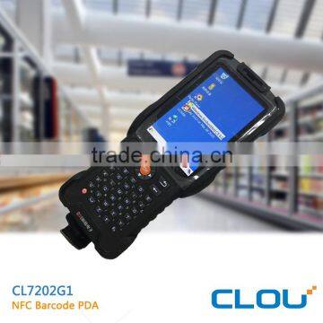 Handheld HF 13.56mhz rfid writer with barcode scanner for 1D/2D