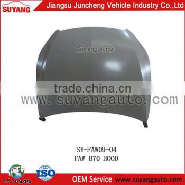 SUYANG sale FAW B70 metal engine bonnet auto parts indonesia